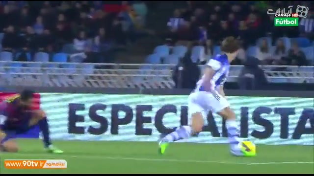 خلاصه بازی: رئال سوسیداد ۱ ۰ ب...