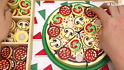 بازی کودک  درست کردن پیتزا