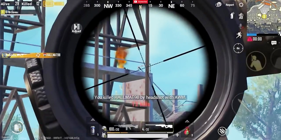 گیم پلی بازی پابجی موبایل  40...