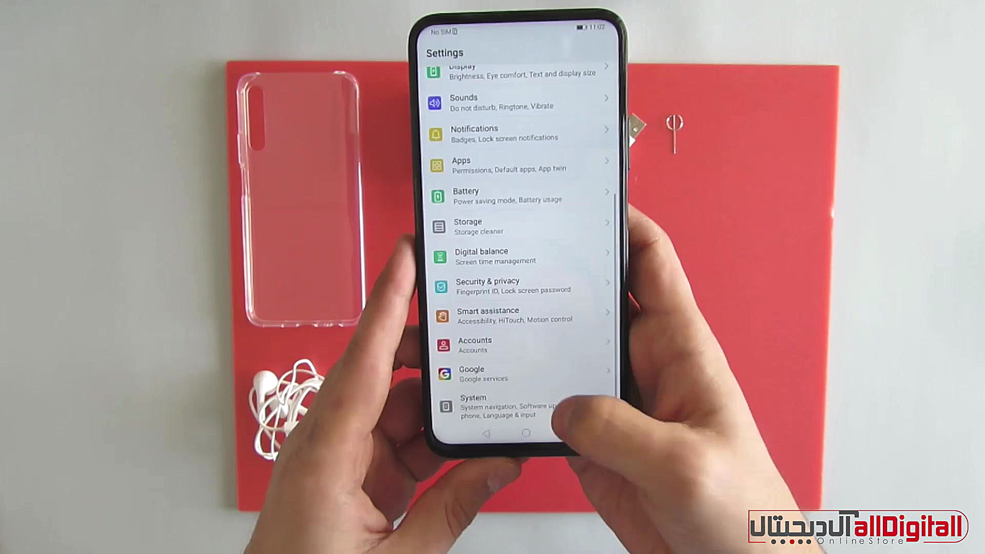 آنباکسینگ HUAWEI Y9s Unboxing