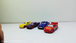 ست ماشین فلزی مک کویین 4 عددی...