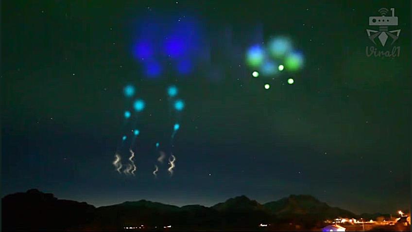 سفینه فضایی در آسمان نروژ  وای...