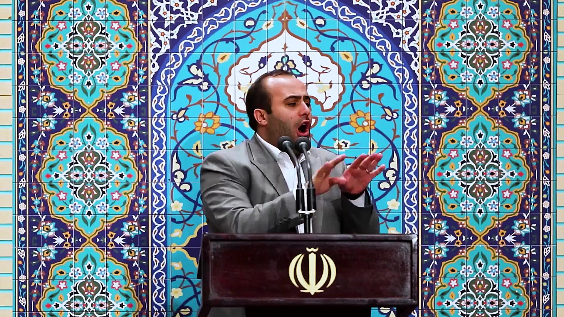 فیلم کامل مداحی آقای مهدی قربا...