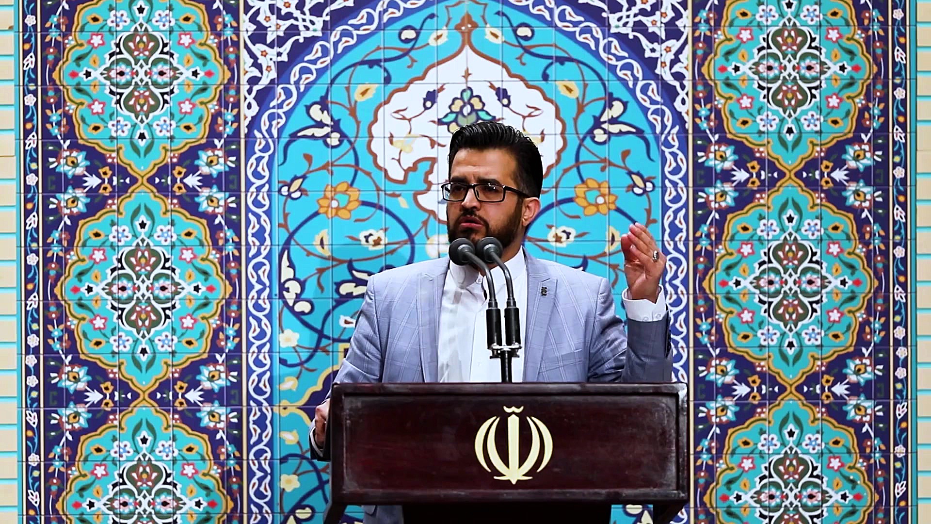 فیلم کامل مداحی آقای جعفر ملائ...