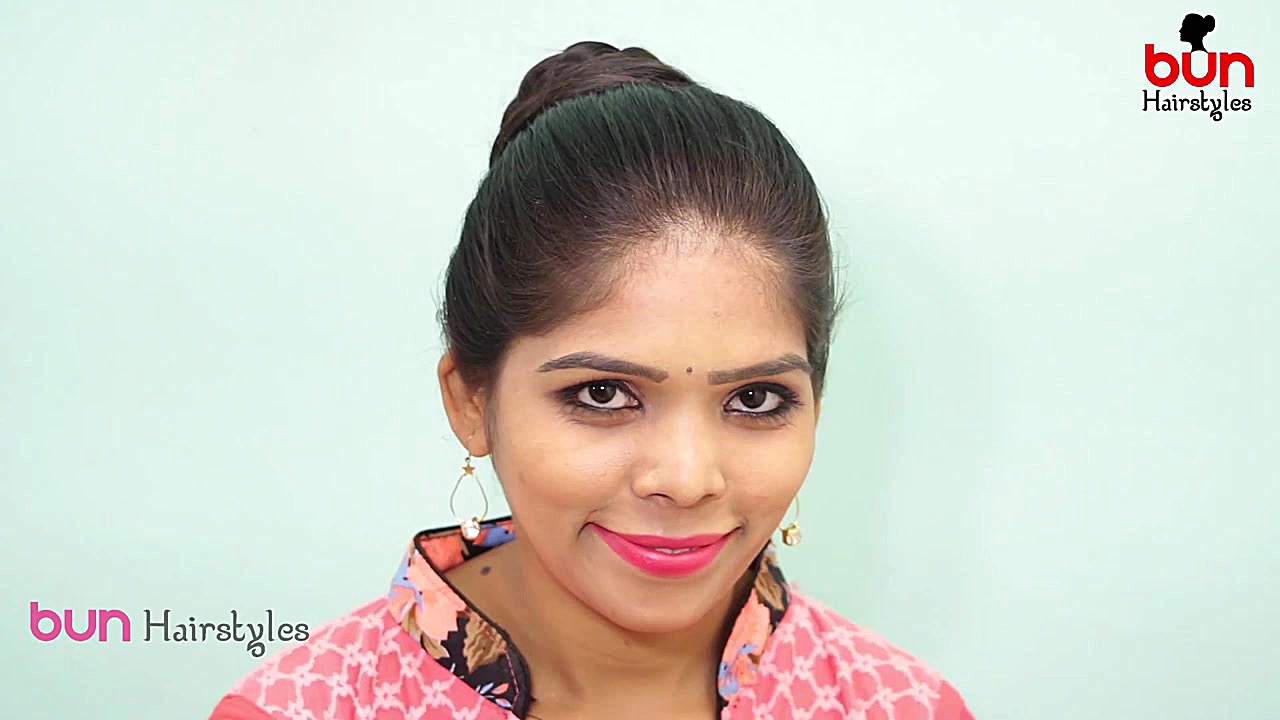 شنیون موی دخترانه مدل شکوفه بر...