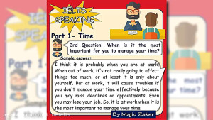 IELTS Speaking  Part 1  Time