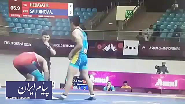 اقدام مشکوک کشتی گیر ایران در...