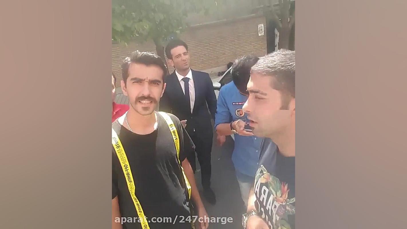 پشت صحنه سریال مانکن زمان11ثانیه