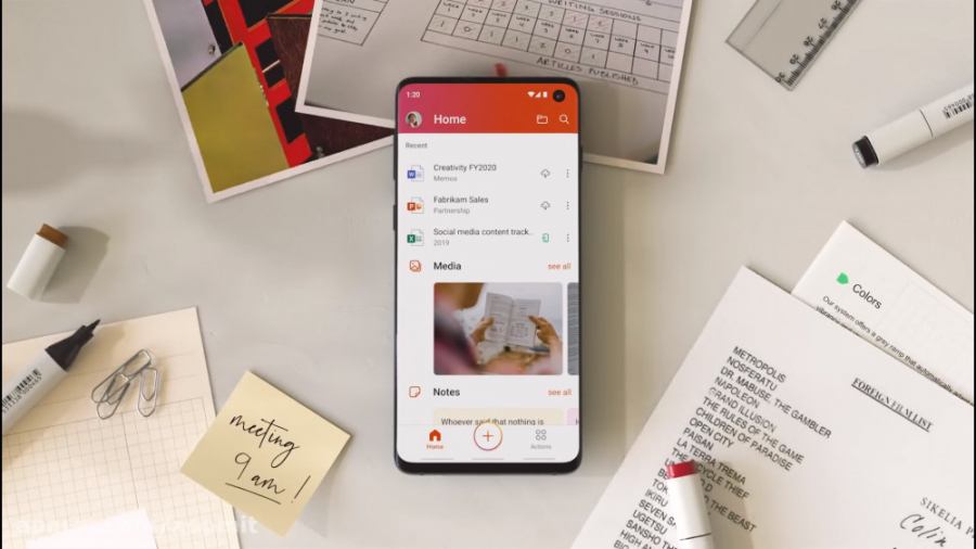 اپلیکیشن یکپارچه آفیس مایکروسا...