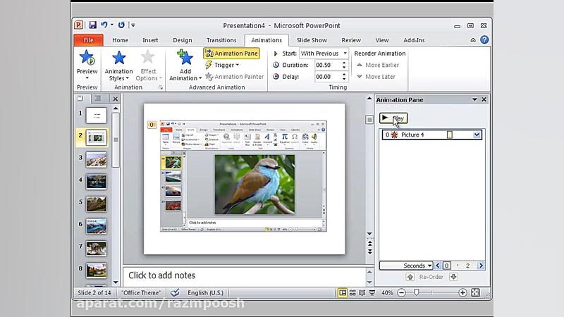 آموزش پیشرفته پاورپوینت جلسه ا...