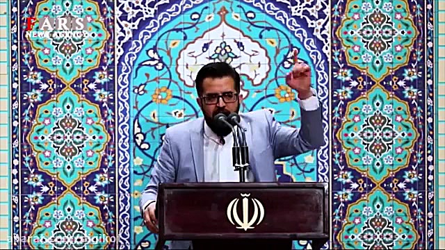 مدیحه سرایی جعفر ملائکه در محض...