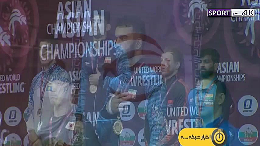 قهرمانی تیم ملی کشتی فرنگی در...