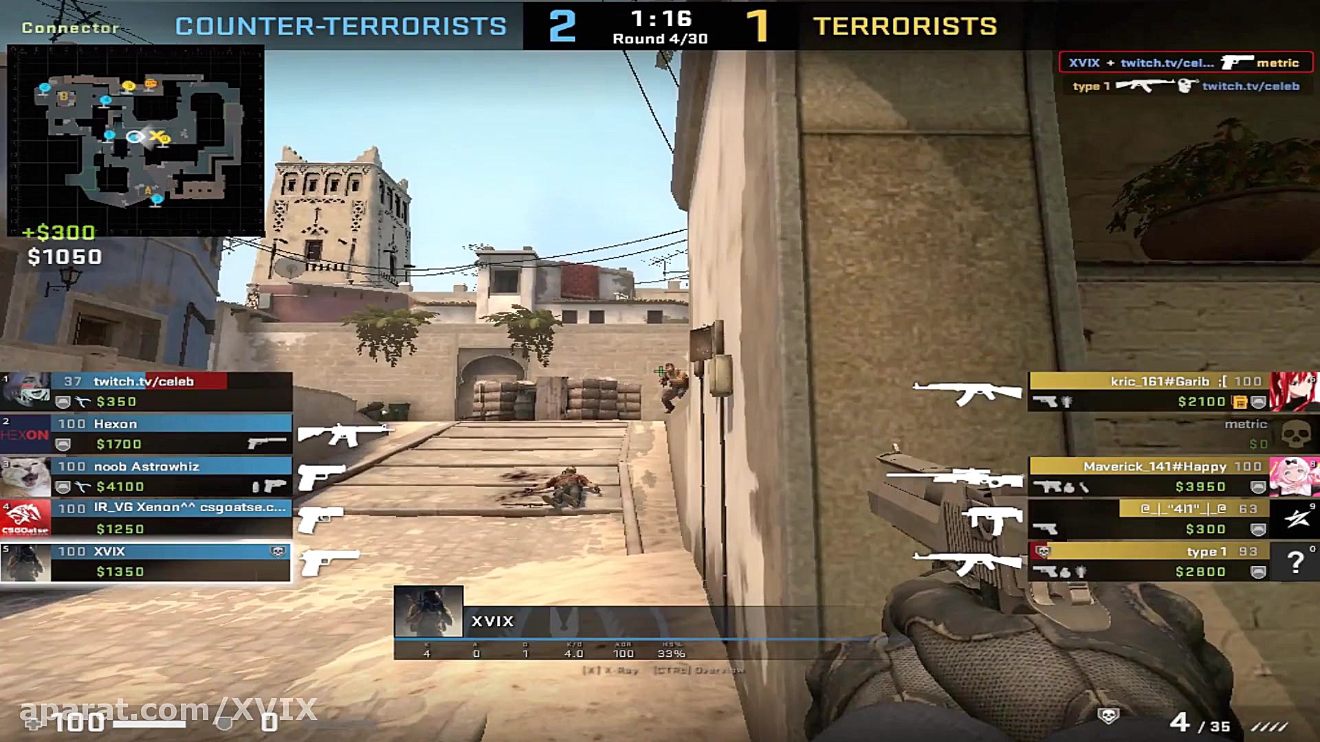 CSGO XVIX GamePlay Highlights...