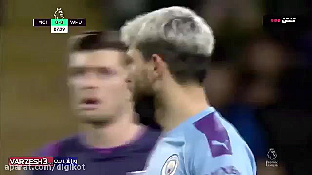 خلاصه بازی منچسترسیتی 2  0 وست...