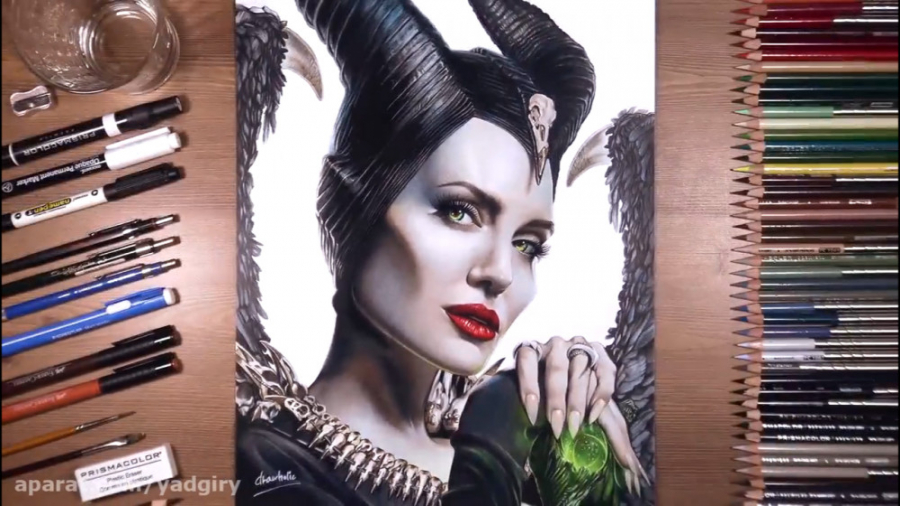 آموزش نقاشی شخصیت معروف 1 : ما...