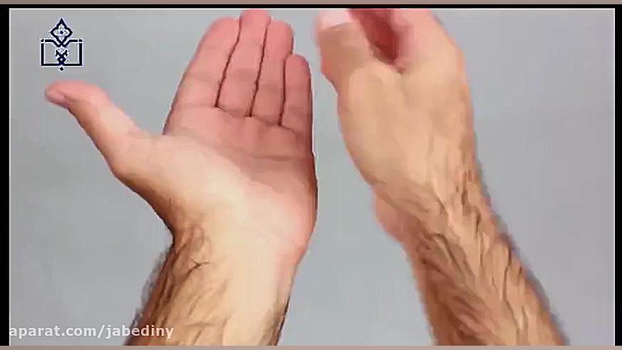 نحوه صحیح شستن دستها جهت پیشگی...