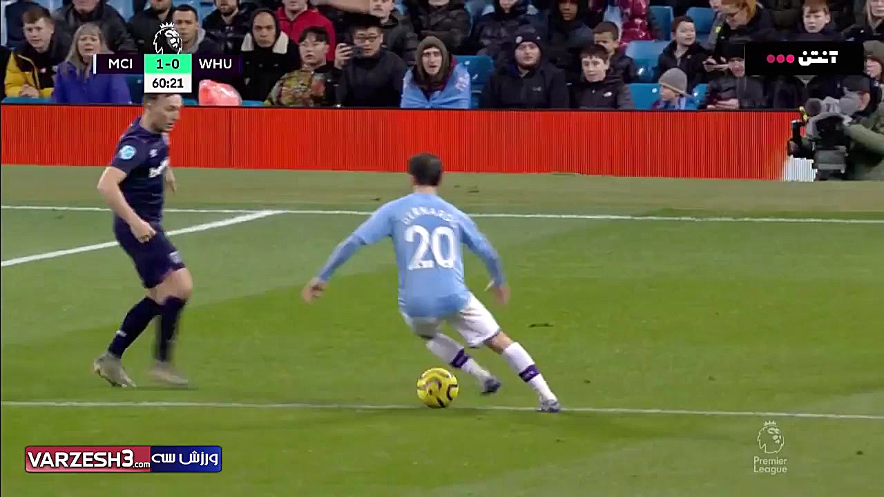 خلاصه بازی منچسترسیتی 2  وستها...