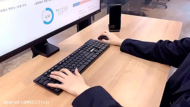 کیبرد نامرئی مبتنی بر هوش مصنو...