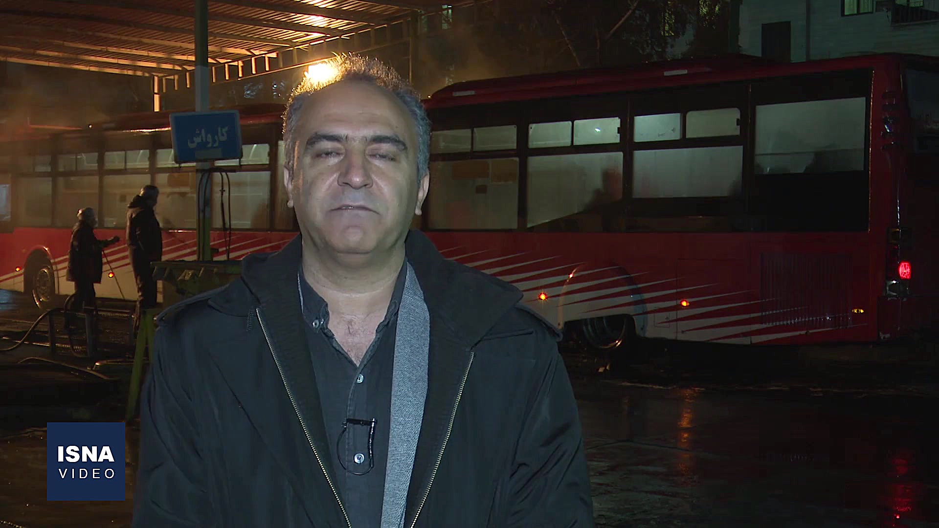 ضدعفونی کردن اتوبوس‌های تهران...