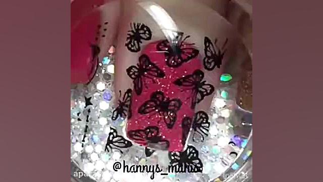 مدل های آرایش ناخن با لاک های...