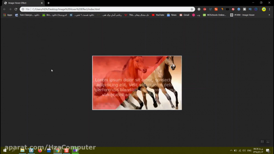 طراحی خلاقانه با css  html