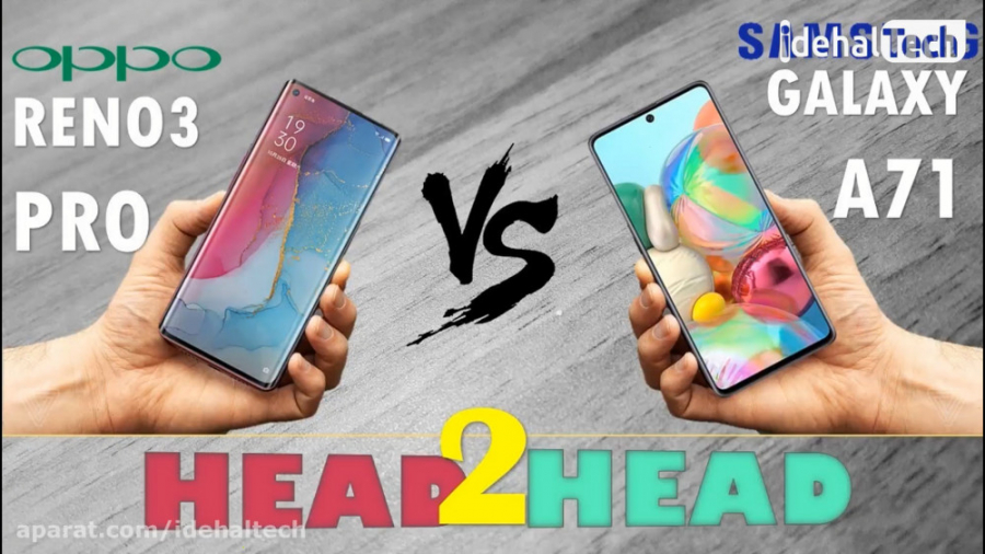 مقایسه گوشی های اوپو رنو3 پرو...