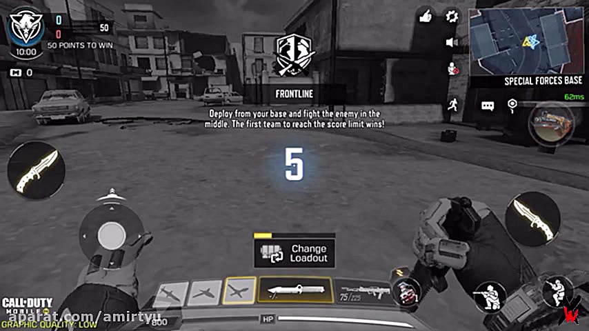 گیم پلی کالاف موبایل game lay...