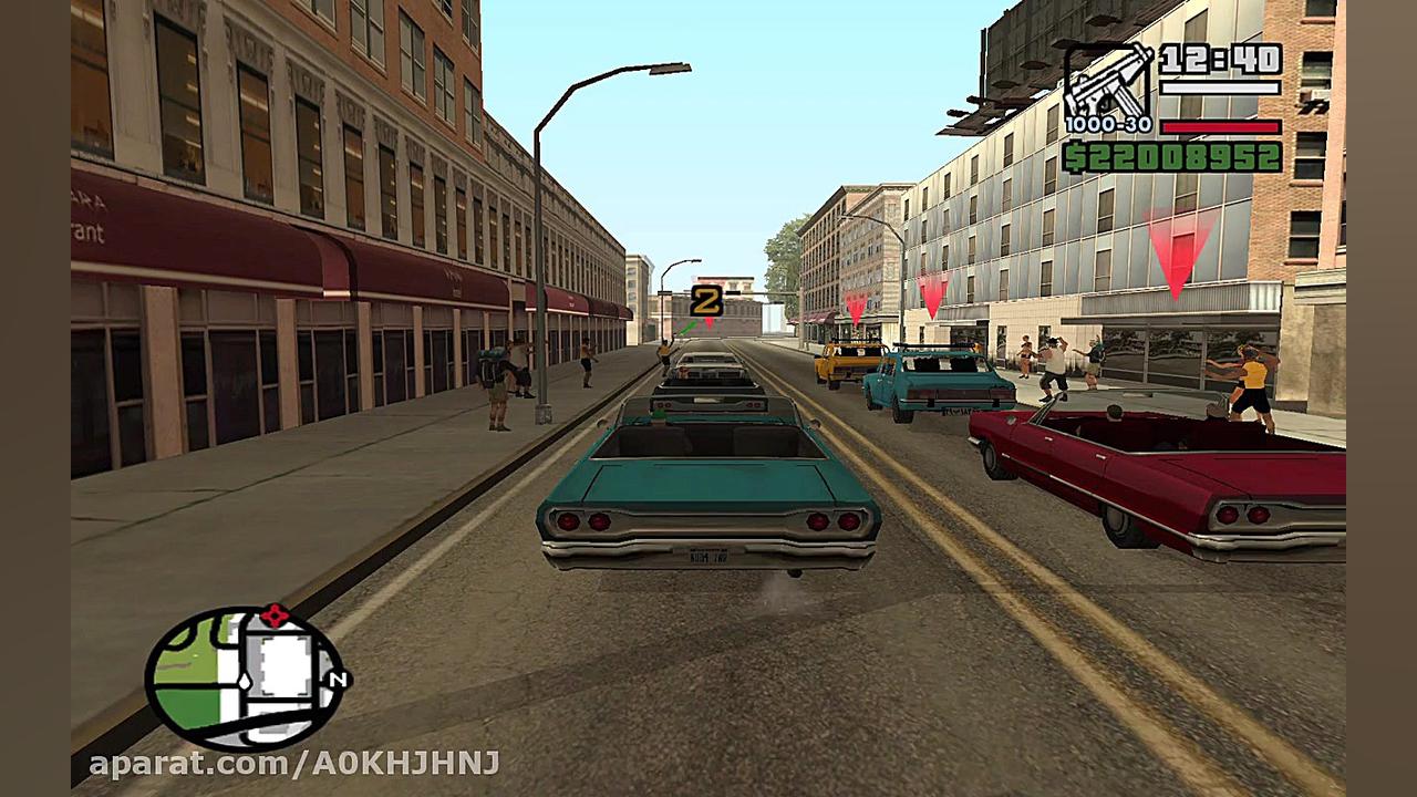 مسابقه ماشین سواری GTA5 پارت ا...