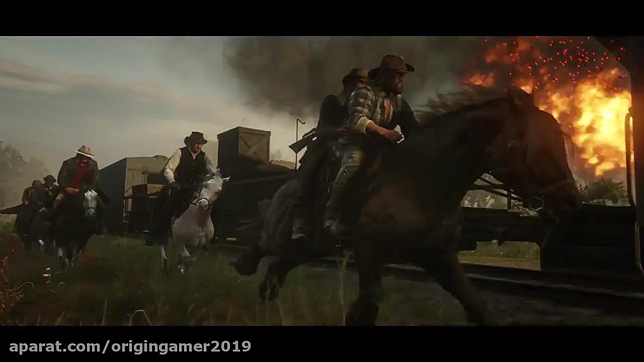 تریلر سوم بازی شاهکار red dead...