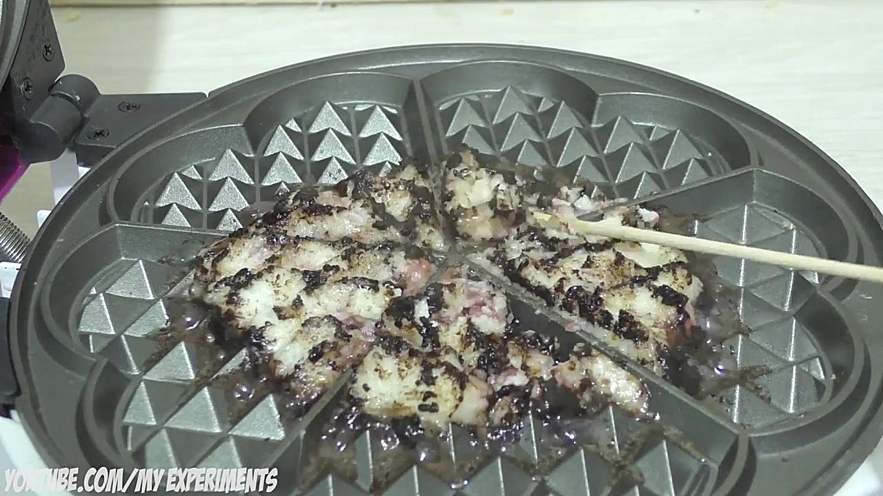 آزمایش های عجیب  ویفر ساز علیه...