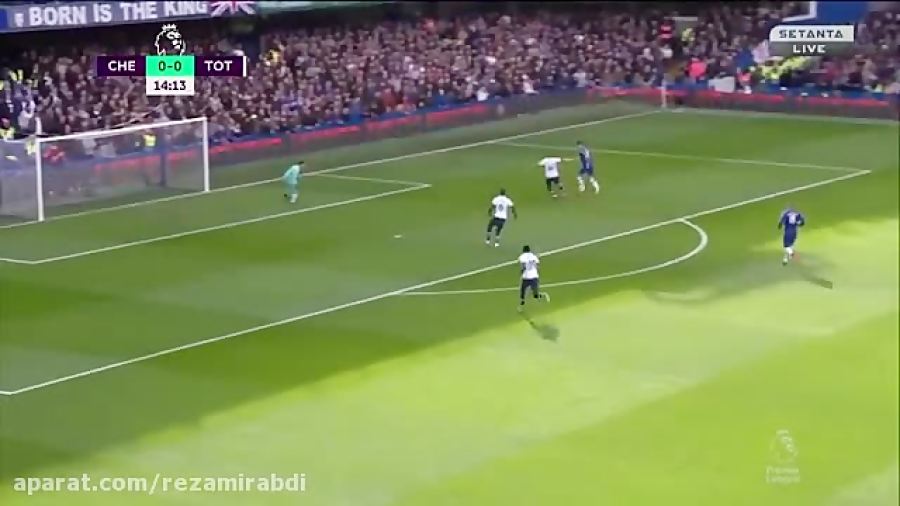 گل اول چلسی به تاتنهام:ژیرو