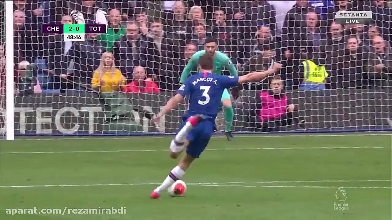 گل دوم چلسی به تاتنهام:آلونسو