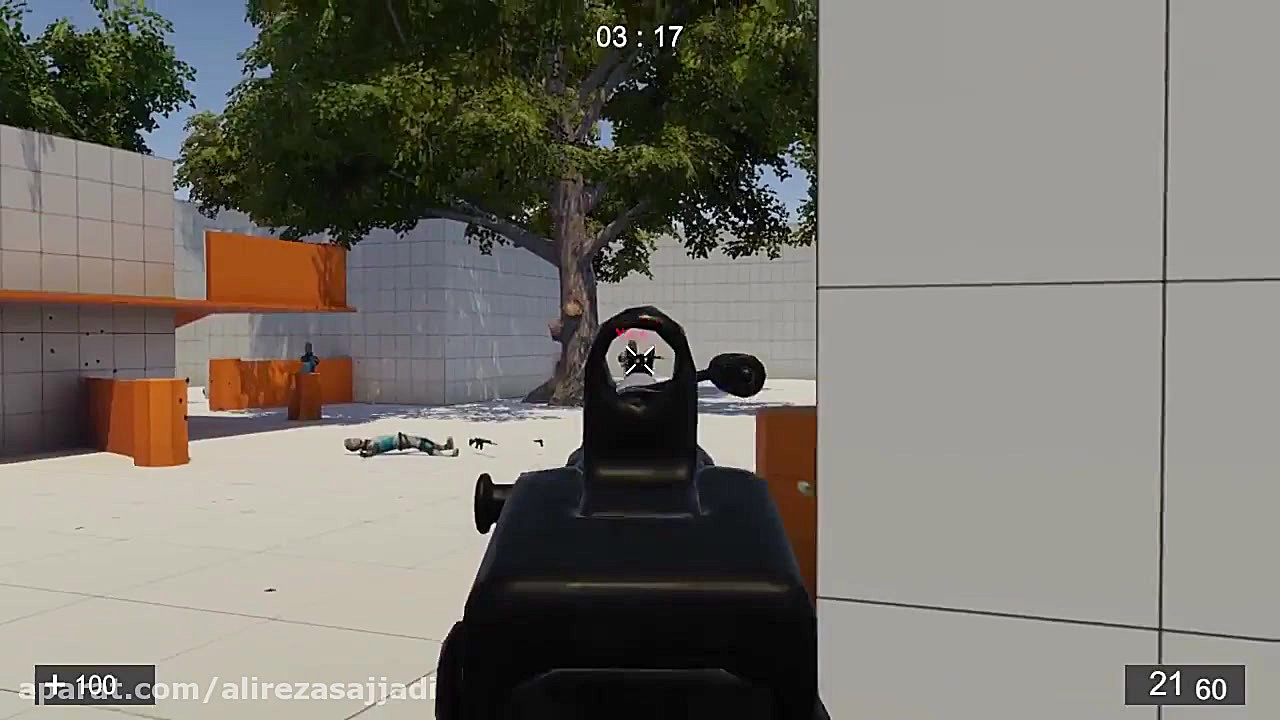 پروژه آماده بازی شوتر چند نفره...