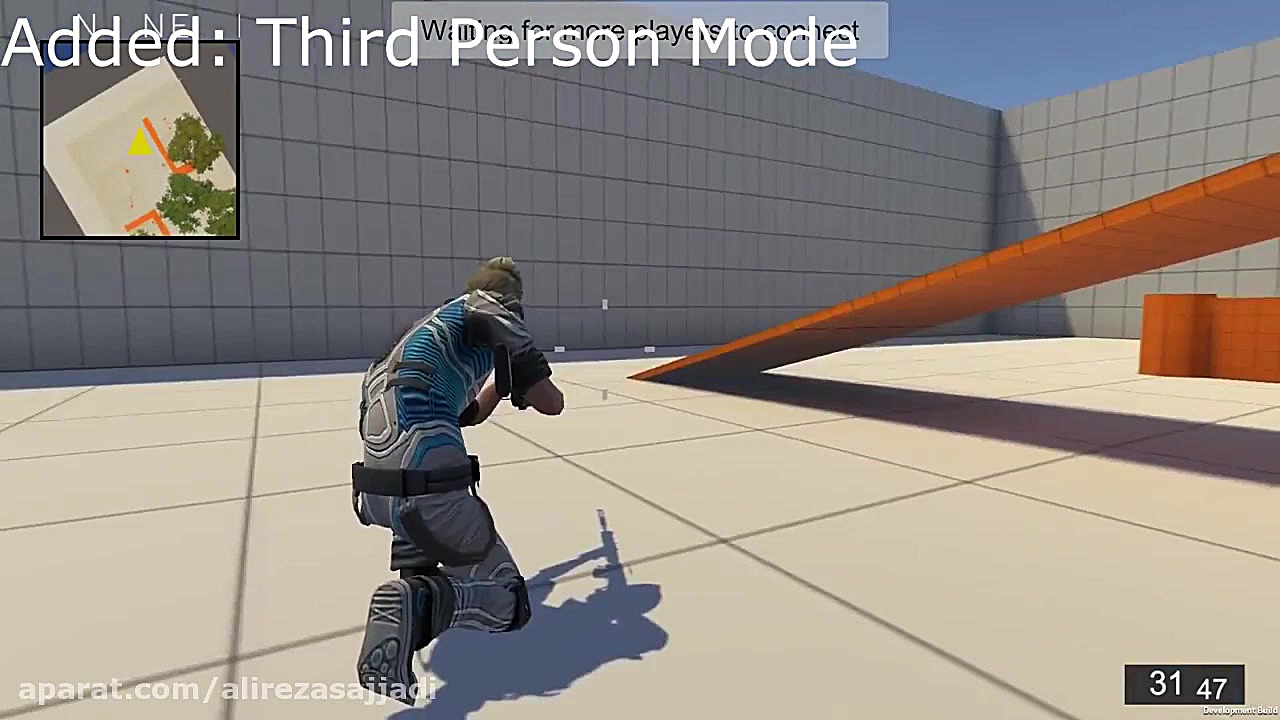 پروژه آماده بازی شوتر چند نفره...