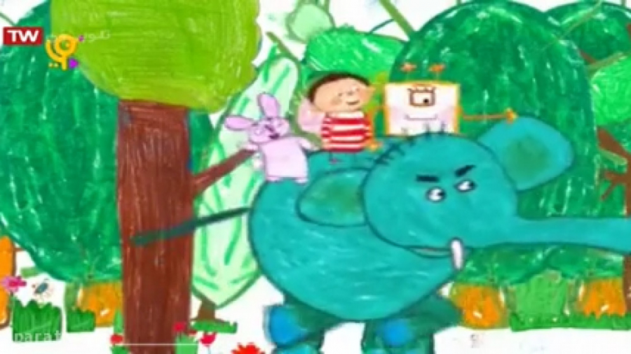 نقاش کوچولو  030 شهربازی فضایی