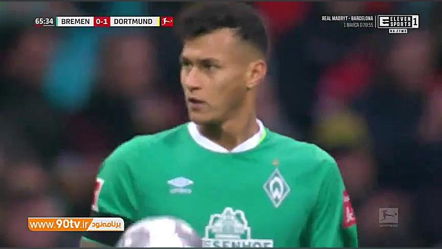 خلاصه بوندسلیگا: وردربرمن 0 2...