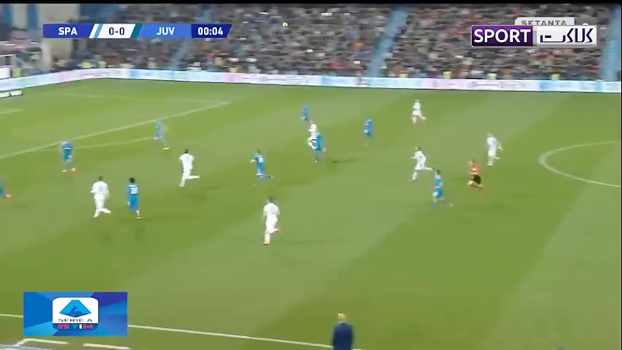 خلاصه بازی اسپال 1 2 یوونتوس