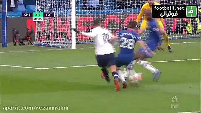 گل اول تاتنهام به چلسی(گل به خ...