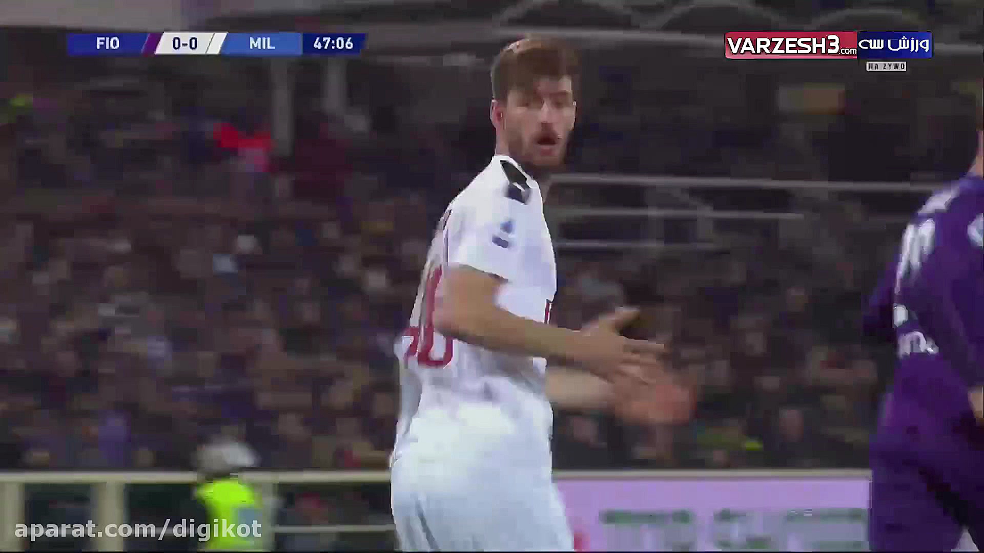 خلاصه بازی فیورنتینا 1  1 آث م...