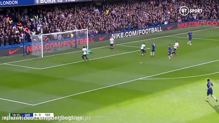 خلاصه بازی چلسی 2  تاتنهام 1