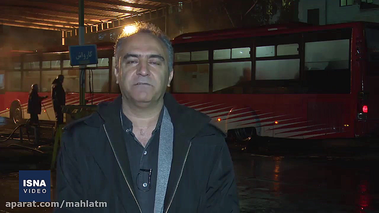 ضدعفونی کردن اتوبوس&zwnj;های ت...