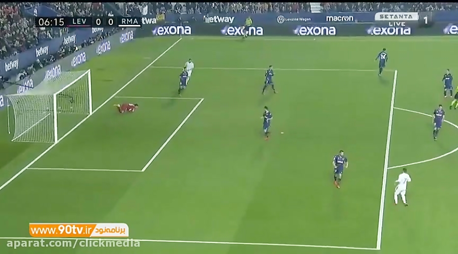 خلاصه لالیگا: لوانته 1 0 رئال...