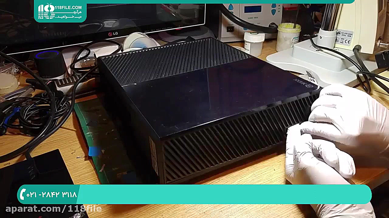 تعمیر ایکس باکس آموزش باز کردن...