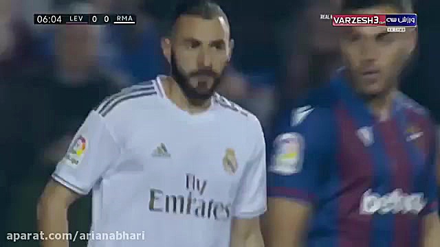 خلاصه بازی لوانته  رئال‌مادرید