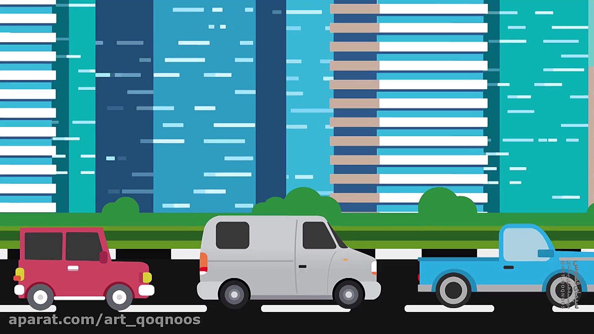 موشن گرافیک راه فرار