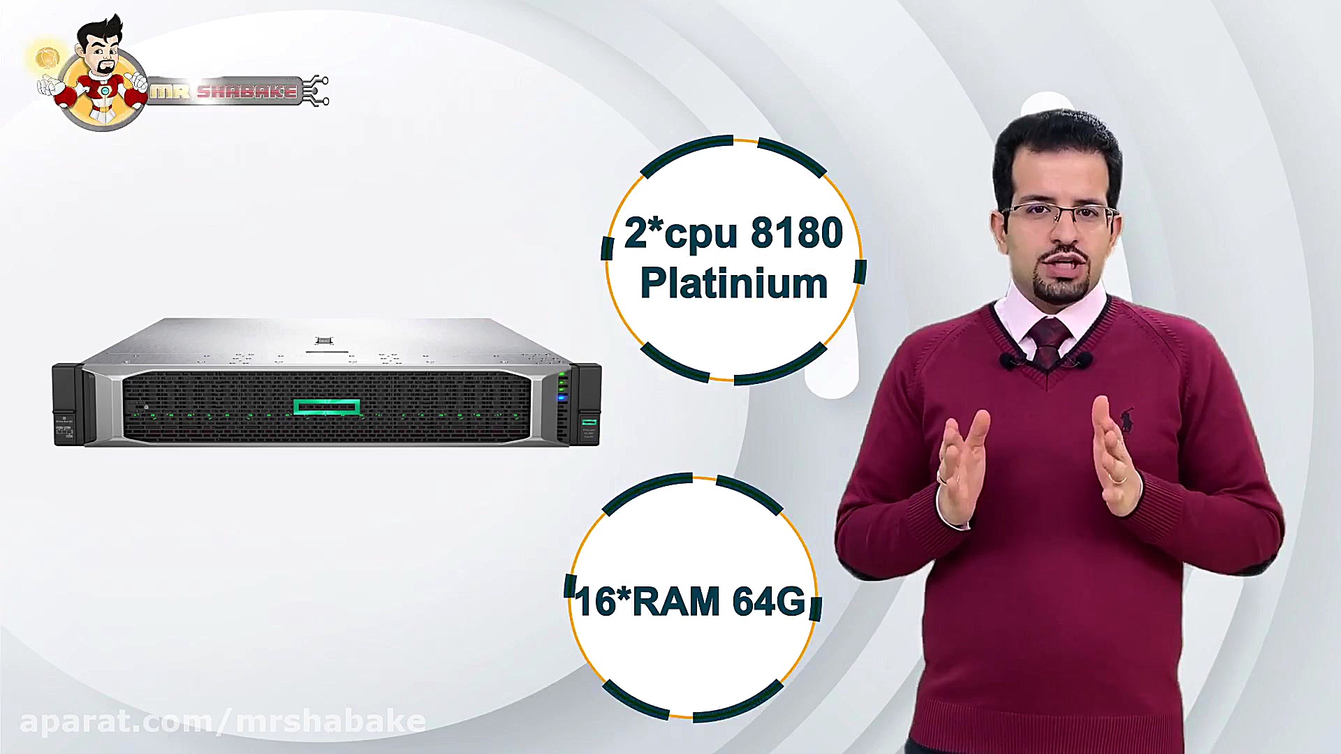 آنباکس سرور اچ پی Hp ProLiant...
