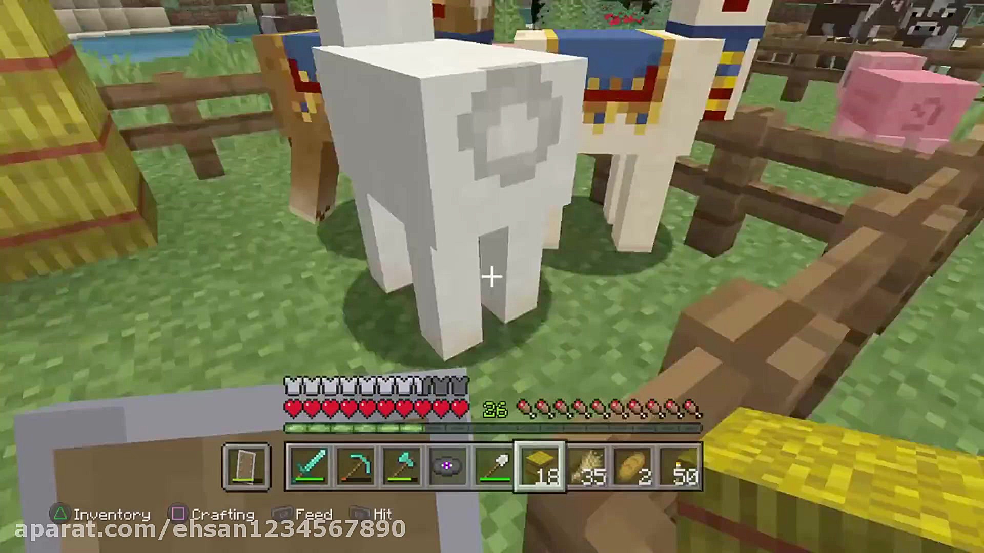 گیم پلی از بازی ماین کرافت سرو...