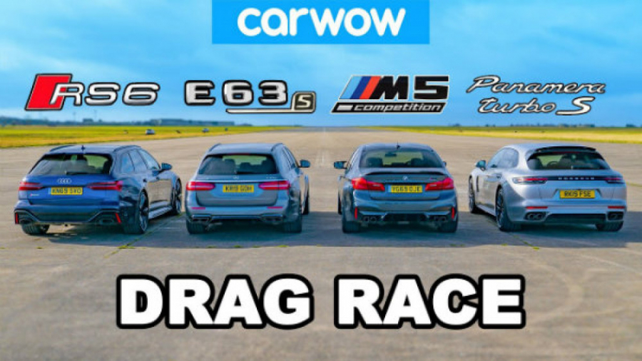 مسابقه درگ جذاب ب ام و M5 با س...