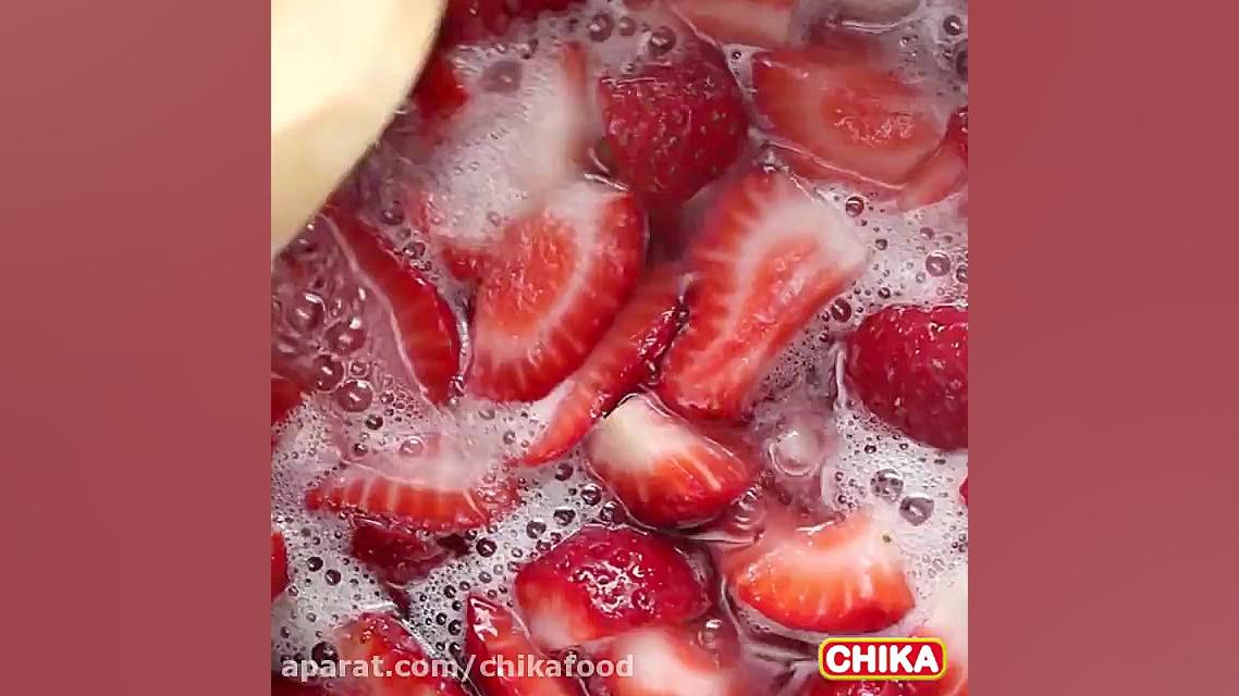 دستور آسان آشپزی: بستنی توت فر...