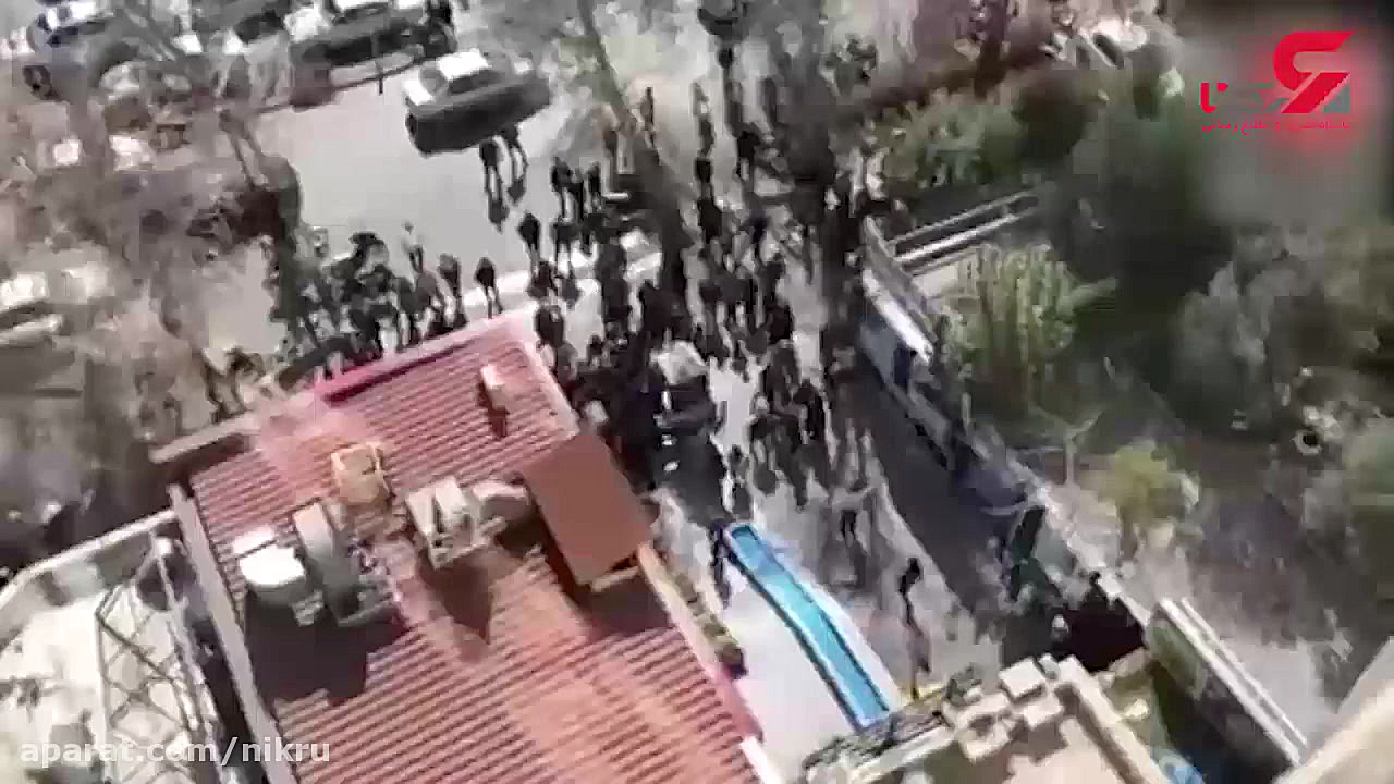 زد و خورد مقابل هتل سرخپوشان پ...